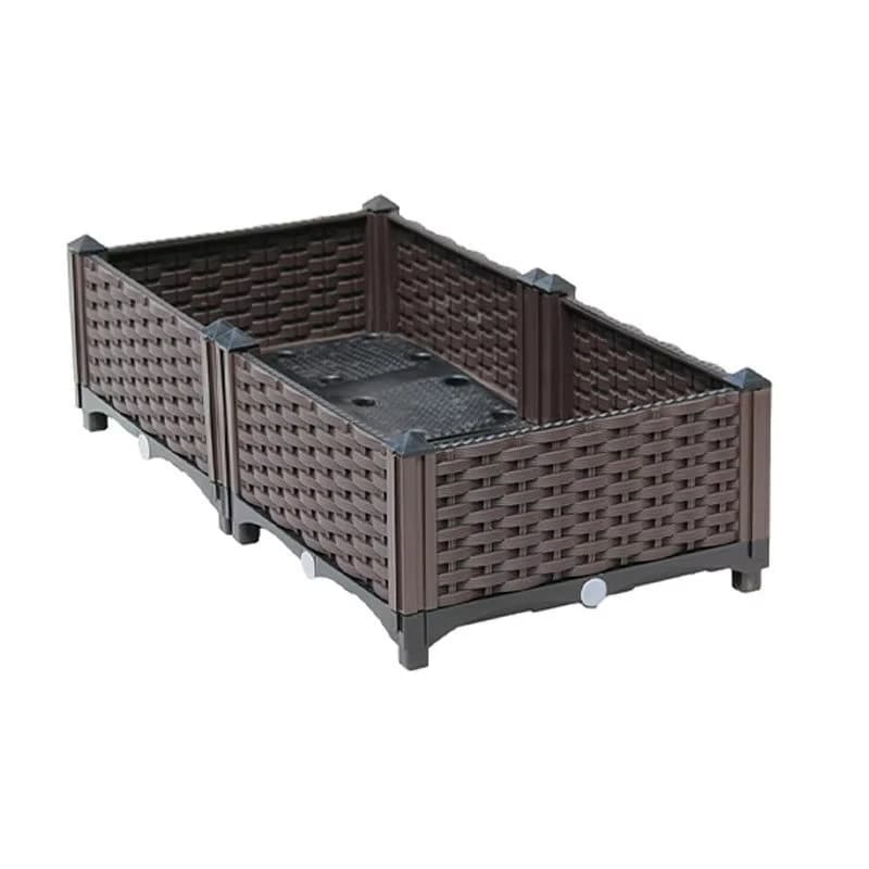 Free combination greenhouse nursery box balcony vegetable tree pot planting horticultural plant box