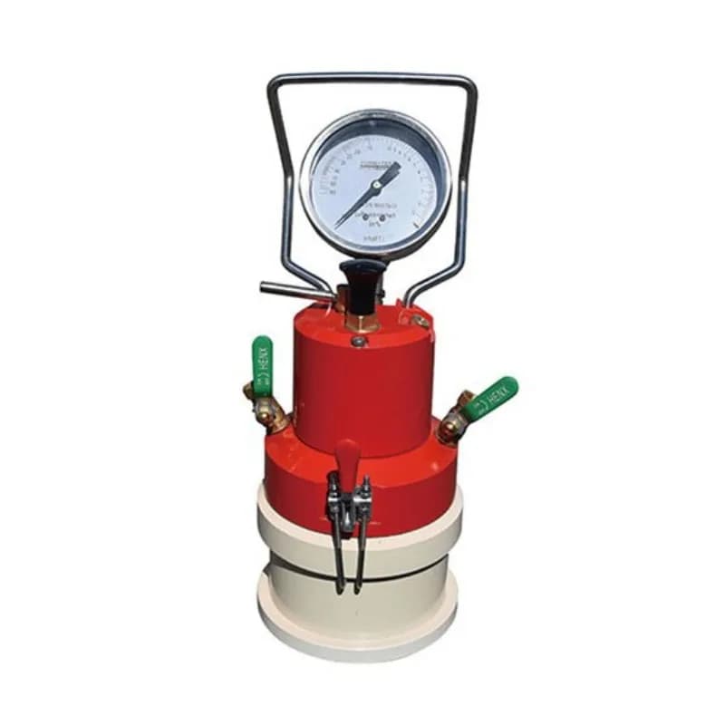 Direct reading mortar gas content tester, direct reading high density tester