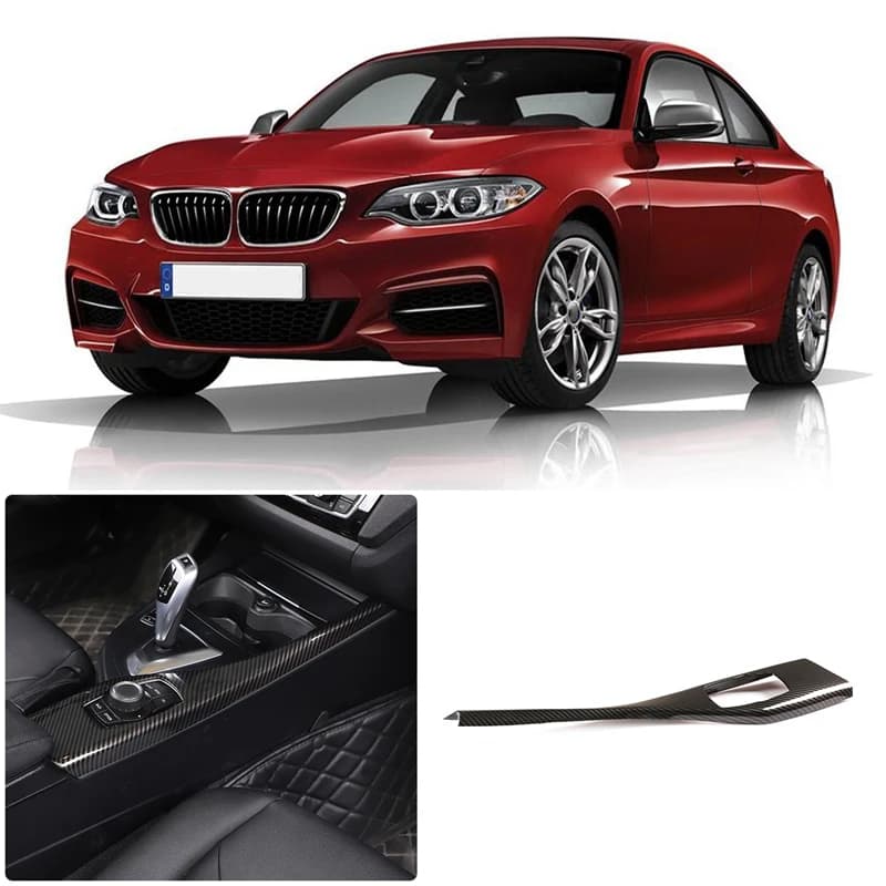 Multimedia Button Frame Cover Trim Sticker Gear Shift Side Panel Cover For BMW 1 2 Series F20 F21 F22 F23 116I 118I 2012-2021