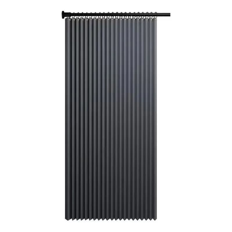 High-grade bathroom waterproof shower curtain toilet shower curtain toilet wet and dry separation partition blocking