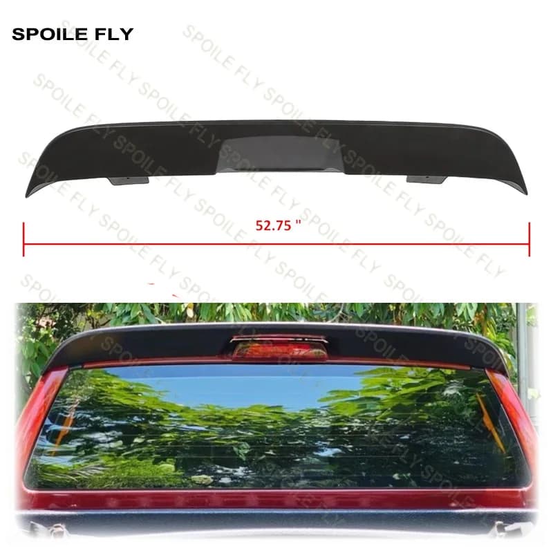 2012 2013 2014 2015 2016 New Released Rear Roof Spoiler Wing Lip Cover for Ford Ranger T6 By High Quality ABS Body Kit