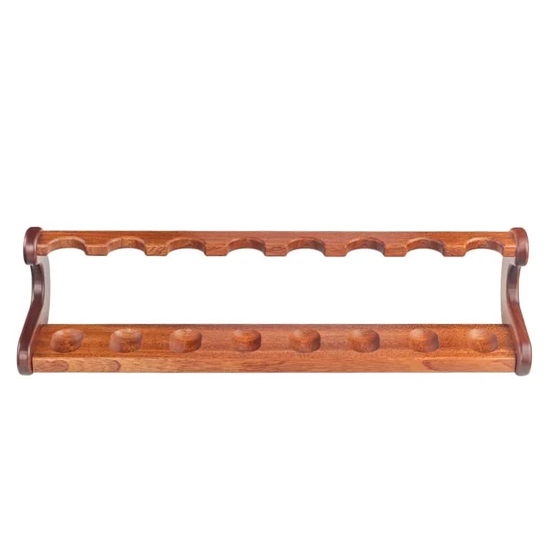 Single-layer eight-position bucket seat, high-end pipe holder accessories, fashionable living room, unit study collection