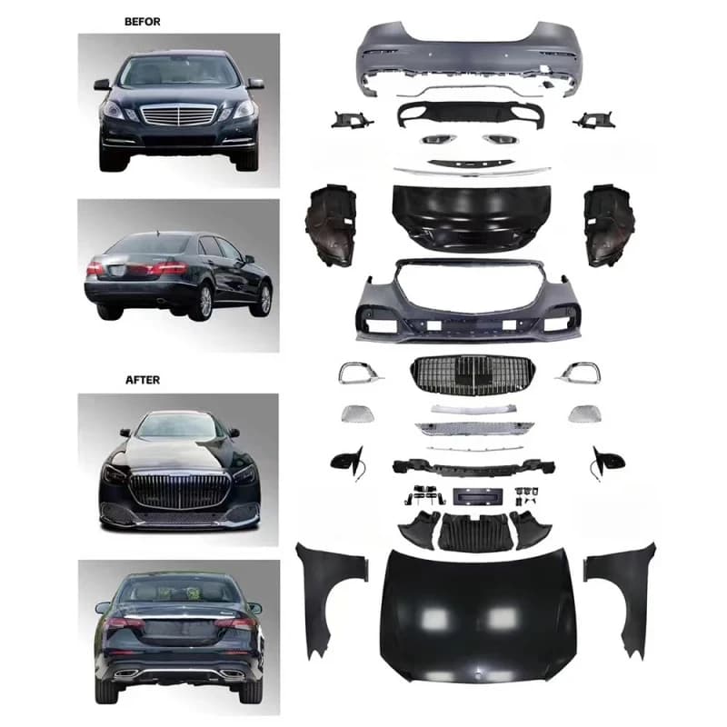 Upgrade Facelift Front & Rear Auto Body Systems Car Auto Parts Grills  Hood Bumpers Bodykit for Model X5M