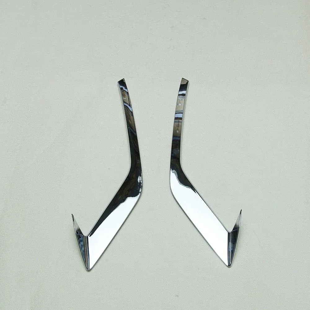 31455511 31455512 Fog lamp cover chrome trim For Volvo S60 V60 2019 2020 2021 2022 2023 2024 2025 2026 2027  Auto Parts