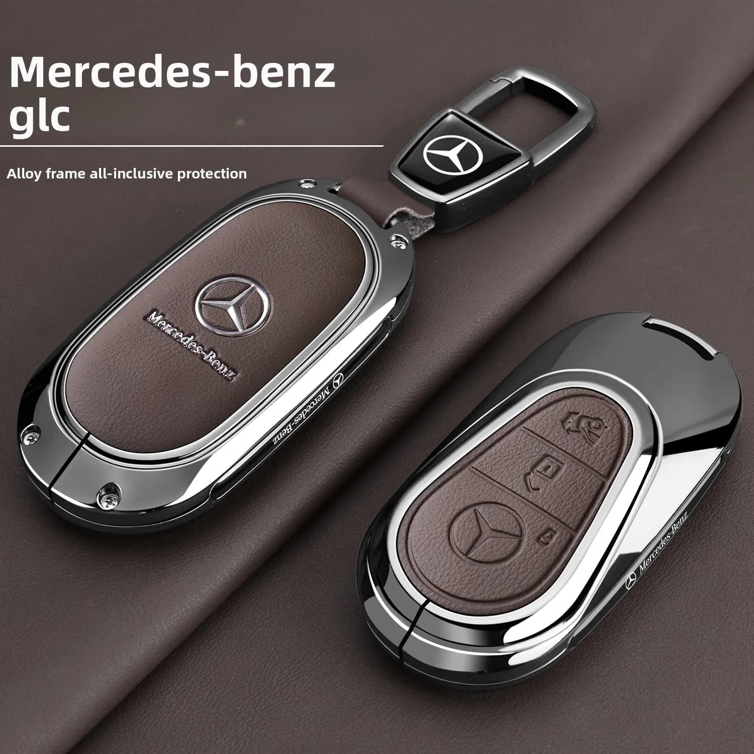 New Mercedes Benz GLC300L Key Set GLC260 Luxury Dynamic Special Key Set with High Quality Sense for Men and Women