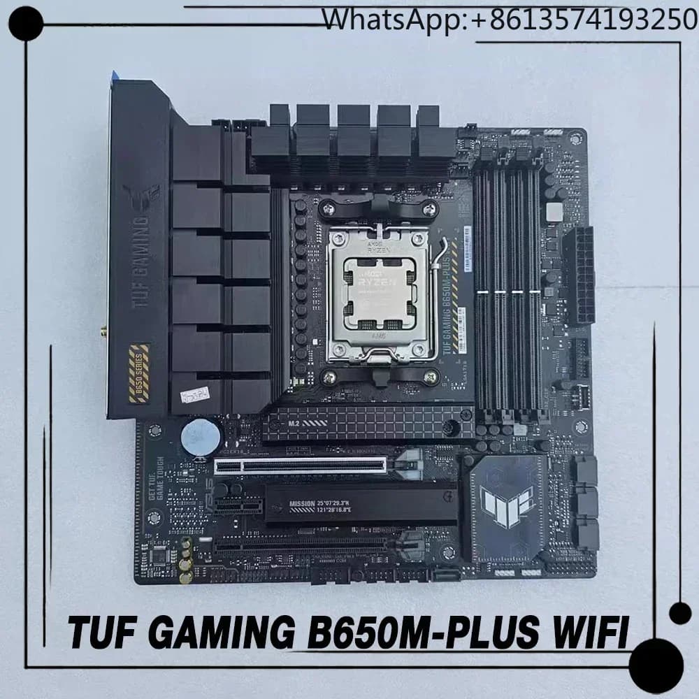 TUF GAMING B650M-PLUS WIFI Gaming Motherboard DDR5  MHz M.2 USB3.2 128G