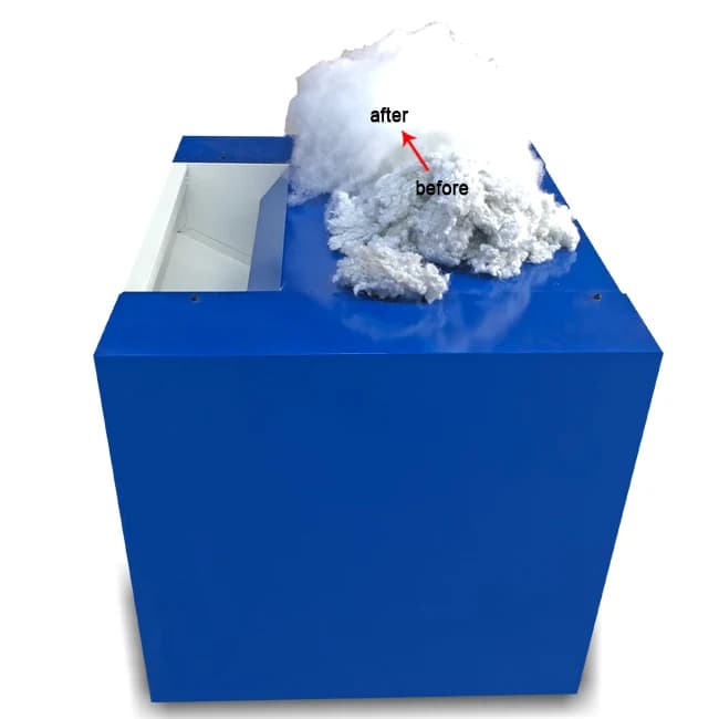 Fiber Cotton Opening Machine Wool Bale Opening Loosen Machine