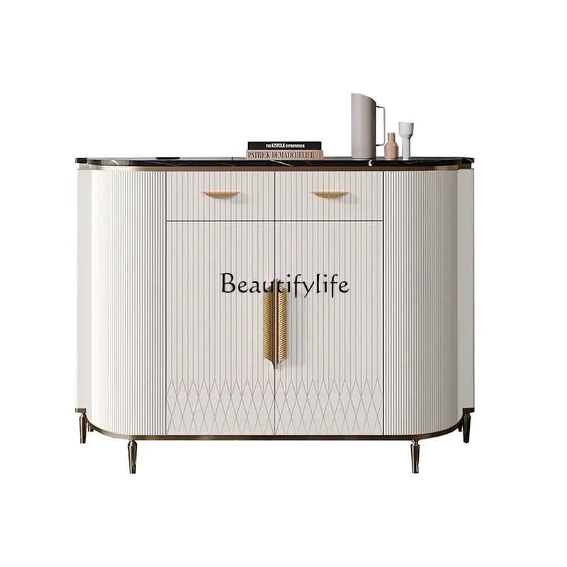 LXItalian minimalist door cabinet household light luxury home storage decoration cabinetSSSSSS