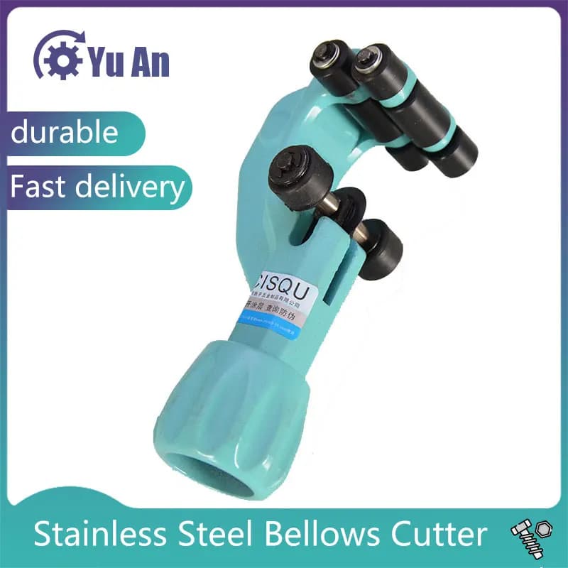 Pipe Cutter Stainless Steel Corrugated Tube Cutter For Air Conditioner Copper Pipe Refrigeration Tool HVAC 3-28mm