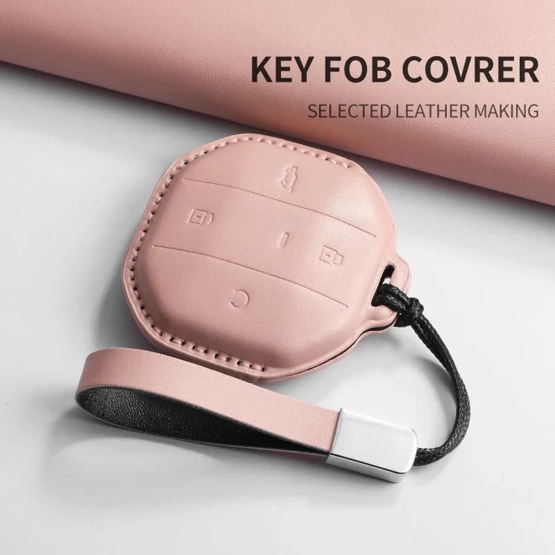 For Jetour Freedom T1 Jetour Freedom T2 Traveller Car Case Vehicle Mounted Key Cover PU Leather Car Key Shell Case Accessories