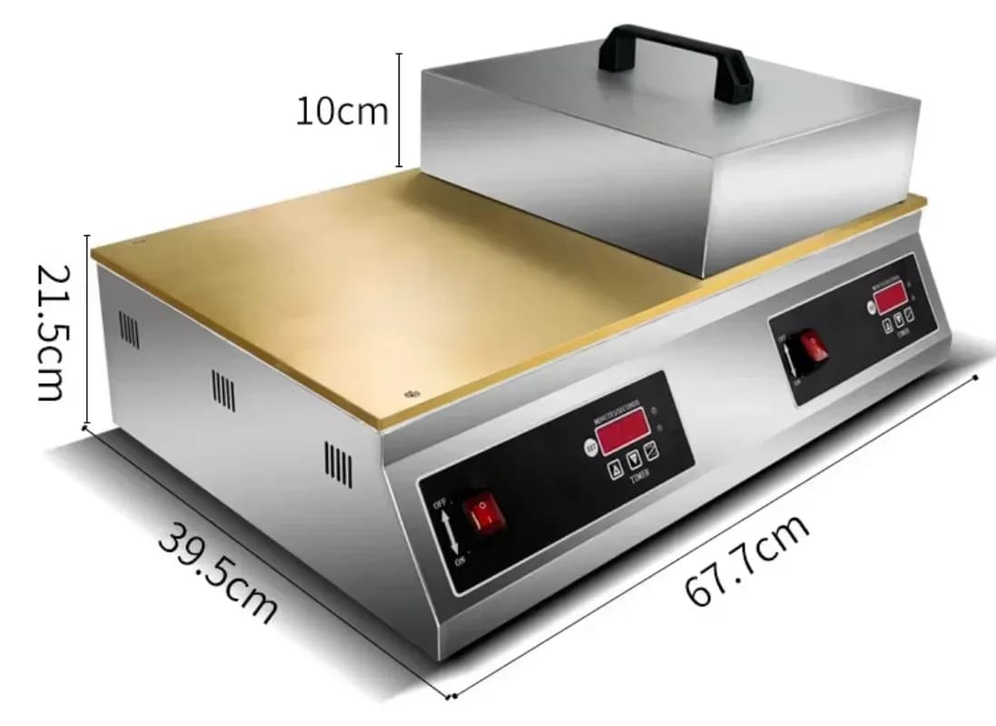 Hot SalesSmart Type Double Plates Pancake Maker Commercial Cake Souffle Machine 30 Multifunctional Food Grade Stainless Steel Pr