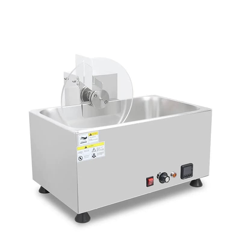For Hot Chocolate Melter Maker Cheese Cream 14L New Chocolate Melting Machine Stainless Steel Milk Chocolate Tempering Machine