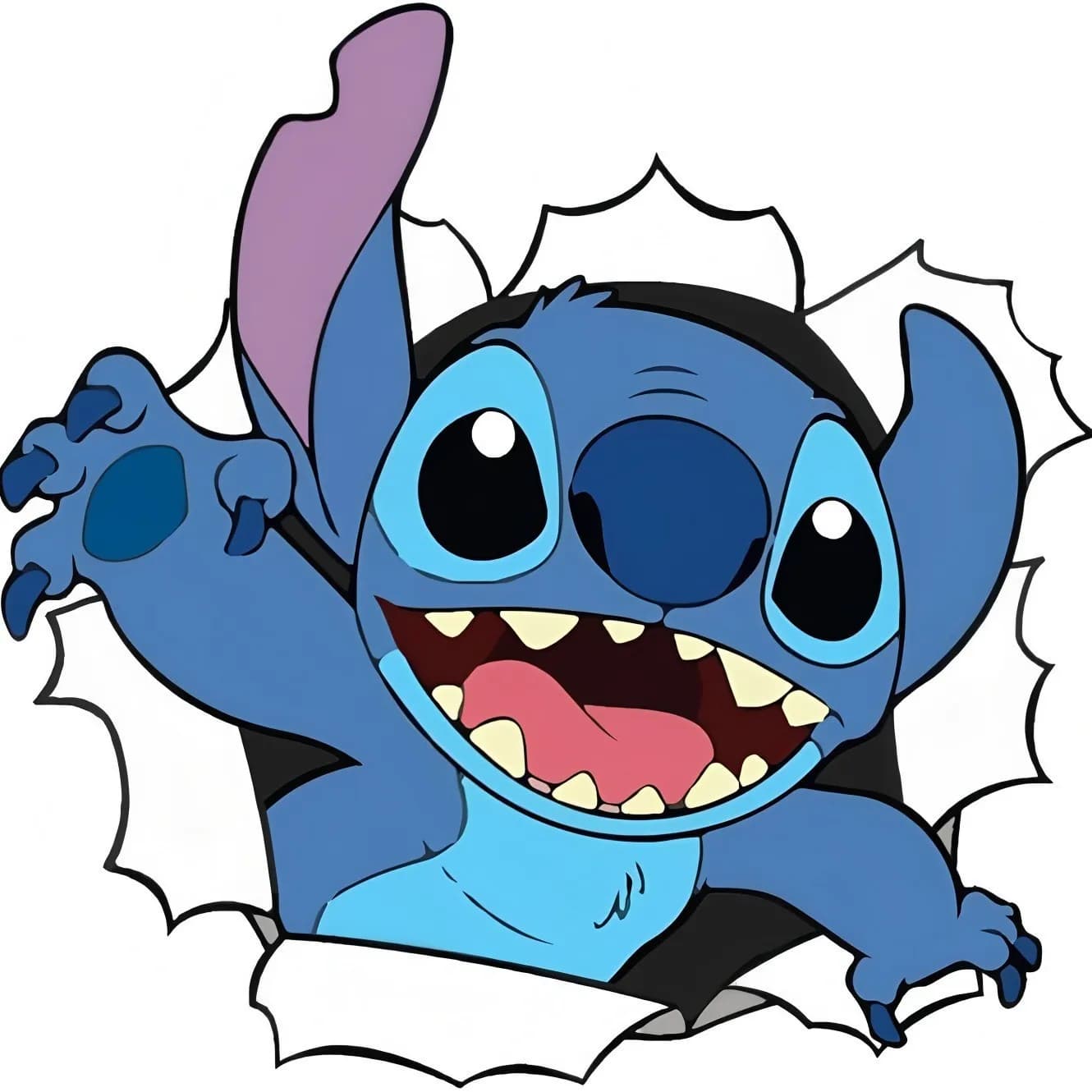 Disney Stitch Car Sticker Anime Figure Stitch Auto Window Driving Mirror Decals Rear Windshield Stickers Kawaii Car Decor Gifts