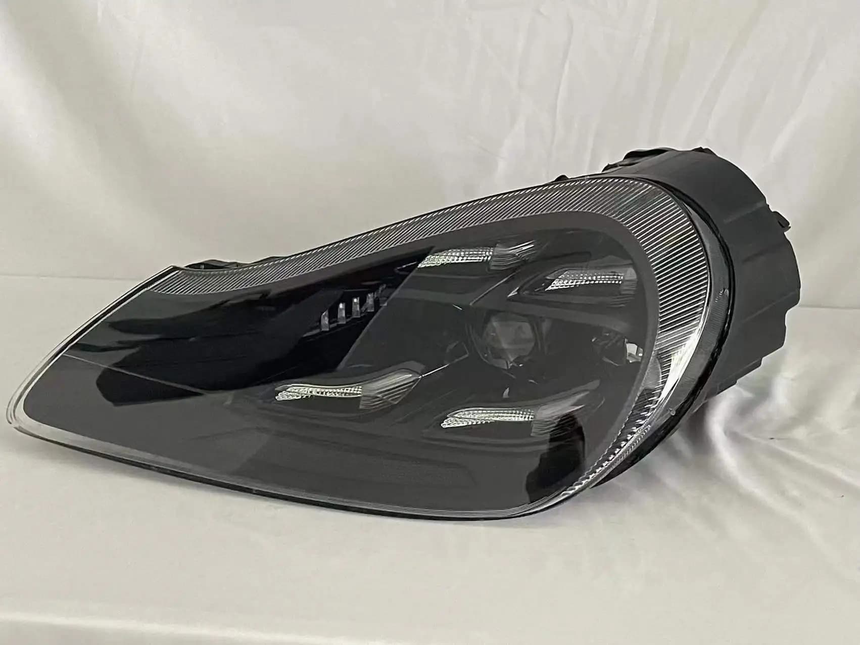 GFKJ  Upgrade the 2008 LED Headlights to the 2022 forPorsche Cayenne Front Bumper Frame Spoiler Grille