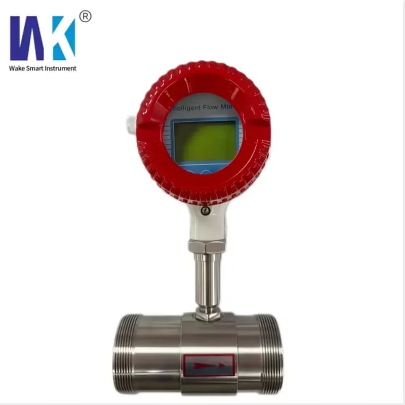 Liquid Turbine Flowmeter Diesel Ethanol Tap Water Stainless Steel Turbine Flowmeter