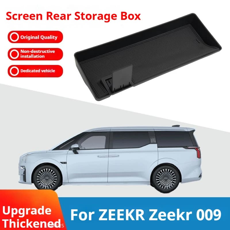 For ZEEKR 009 screen rear storage box storage box car modification accessories supplies car accessories interior