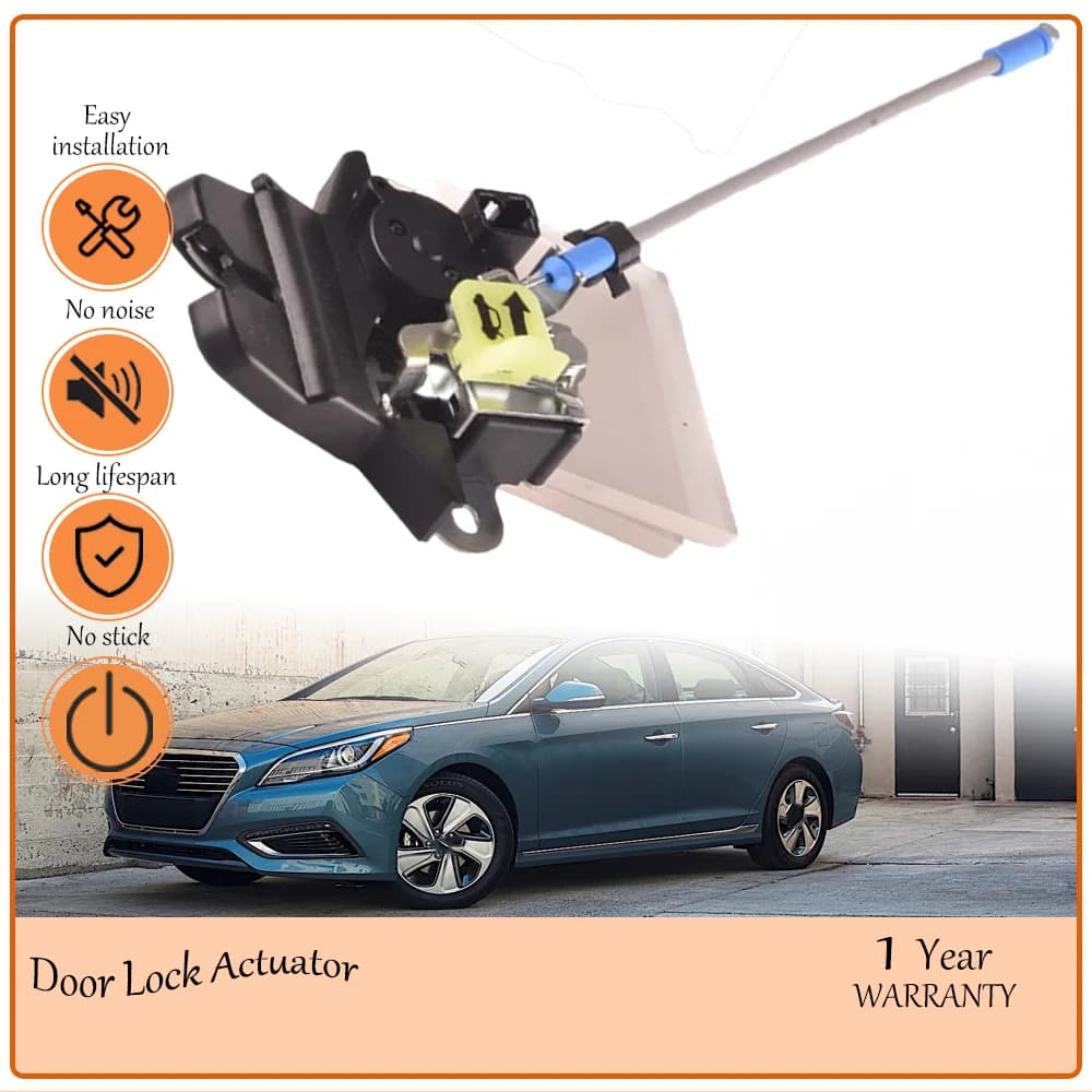 Smooth-operated Boot Lock Mechanism, applies Hyundai Sonata 2015, 2016, 2017, Cord Equipped Automatic oem 81230-C1010,81230C1010