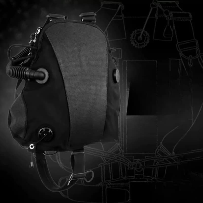 Submersible Buoyancy Regulator, Side Hanging BCD