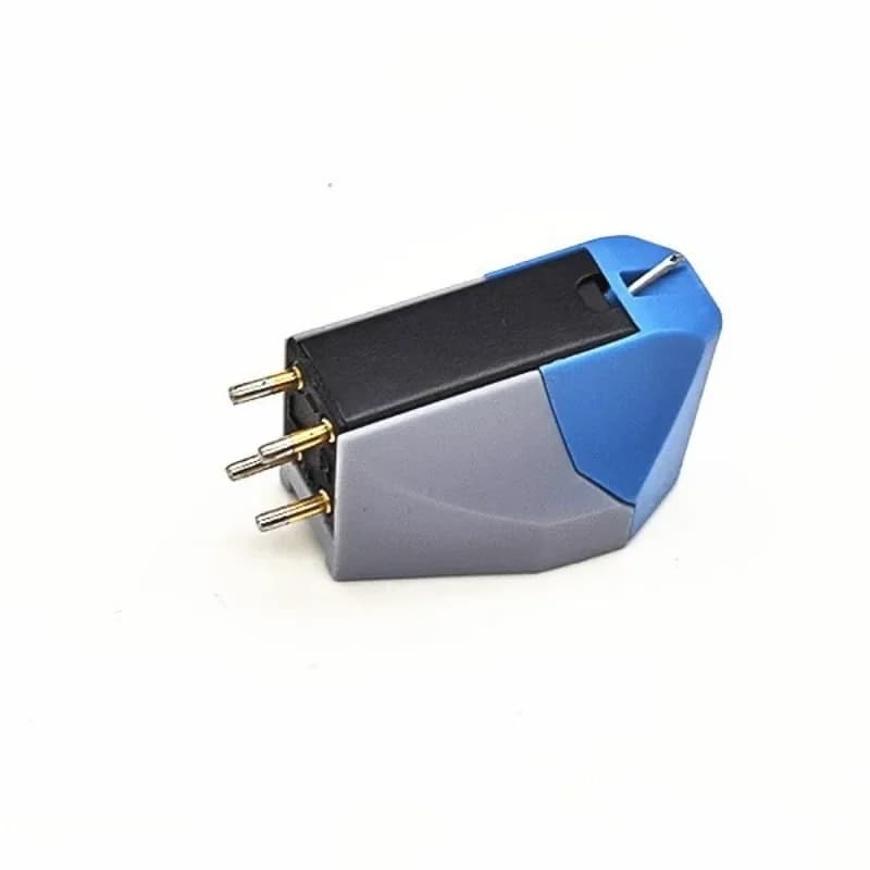 LP vinyl record player, dynamic magnetic MM head, stylus