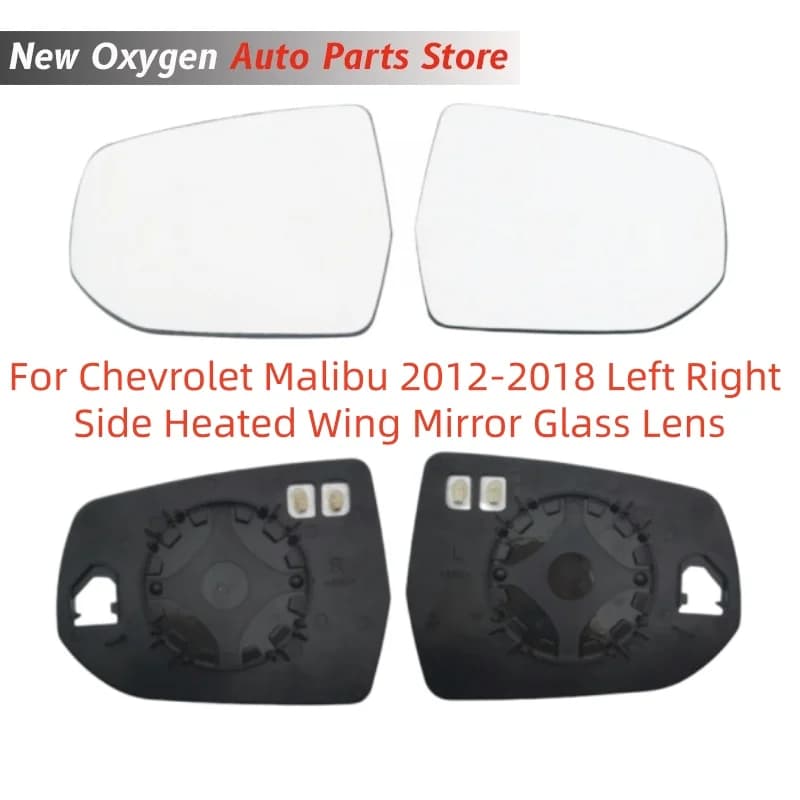 Left Right Side Heated Wing Mirror Glass Lens For Chevrolet Malibu 2012-2018