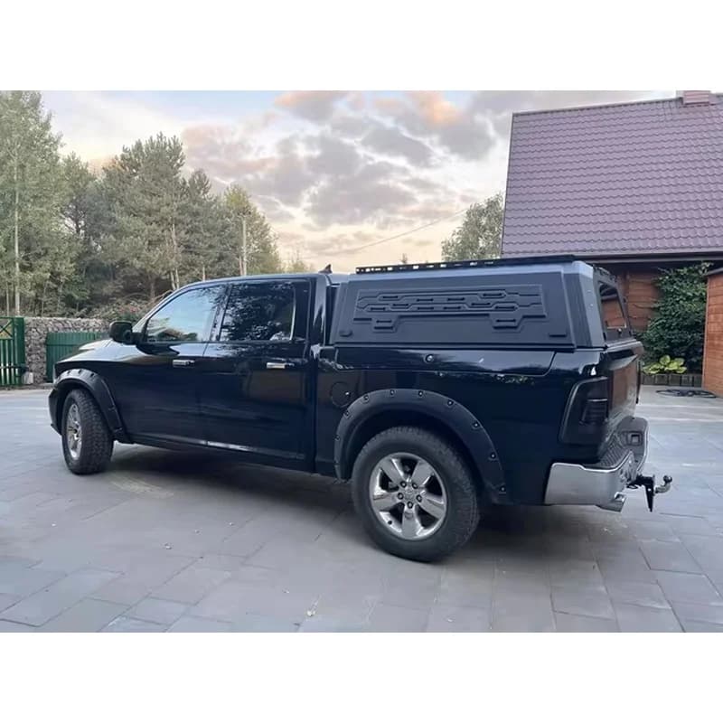 High Quality Aluminum Alloy Hardtop Bed Canopy Fit Ram 1500 2500 With Rambox 5.7ft 6.4ft 4x4 Offroad Pickup