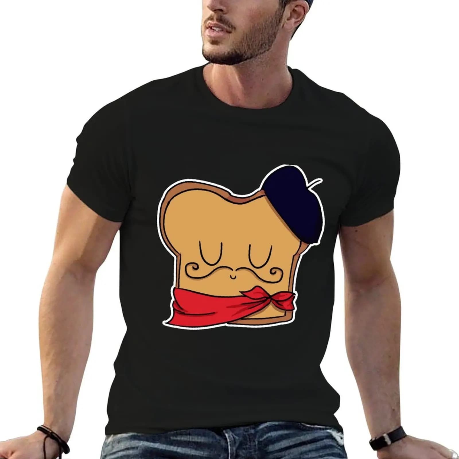 French Toast T-Shirt cotton man t-shirts street wear mens designer clothes
