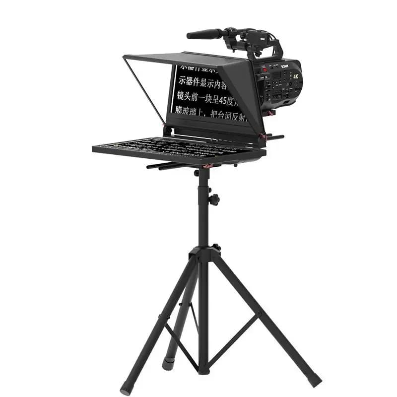 teleprompter, large-screen speech teleprompter, SLR camera, live teleprompter, single and double screens.
