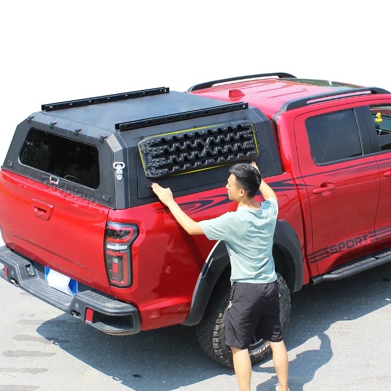 4x4 Off Road Snow Traction Boards Recovery Tracks Tire Mat For GMW Poer Hilux Navara Ranger