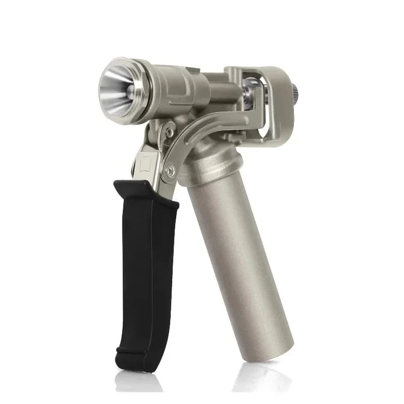 Heavy Duty Rubber Blue Cover Stainless Steel Garden Irrigation Sprayer Metal Water Gun