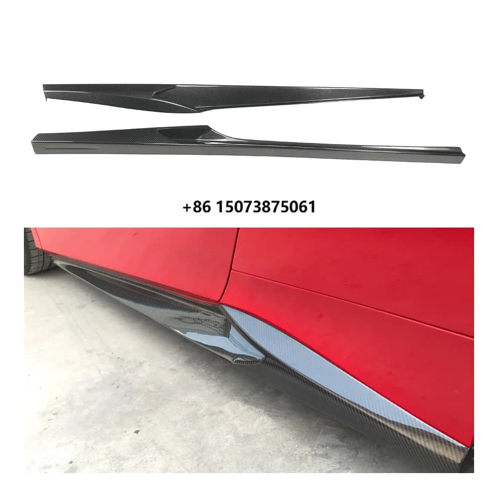 OEM Dry Carbon  488 GTB Car Bodykit New Condition Side Skirts and Bumper Car Accessories for  488 GTB