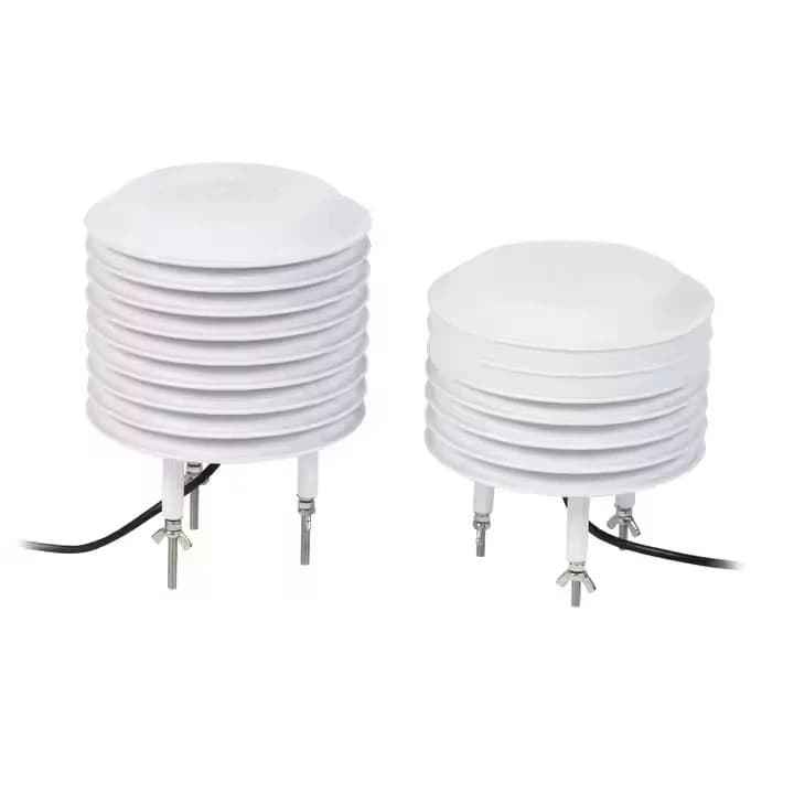 High Precision Agricultural Weather Station Rs485 Output Radiation Shielded Atmospheric Air Humidity Pressure Sensor