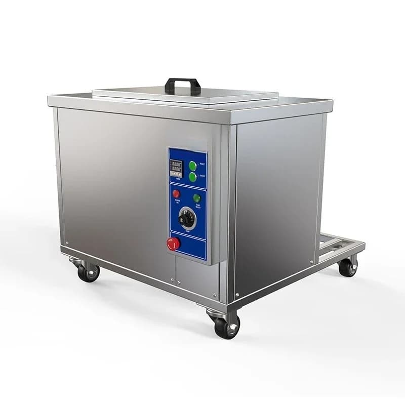 Industrial ultrasonic cleaning equipment Hot air circulation Automatic drying High power single tank ultrasonic cleaning machine