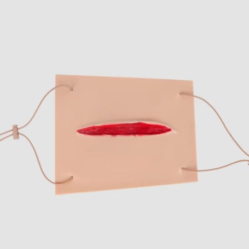 Puncture damage model Silica gel simulation damage module suture practice model