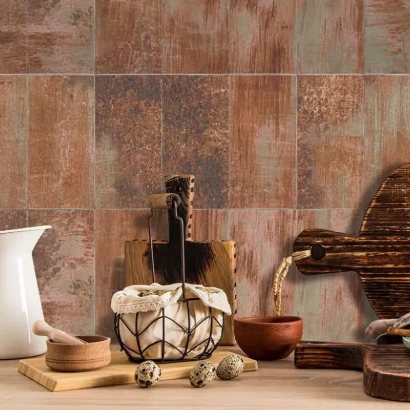 Retro Grey Vintage Wood Grain 3D Matte Foam Tile Stickers, Self-Adhesive Waterproof Wallpaper, Kitchen Living Room Bedroom Study