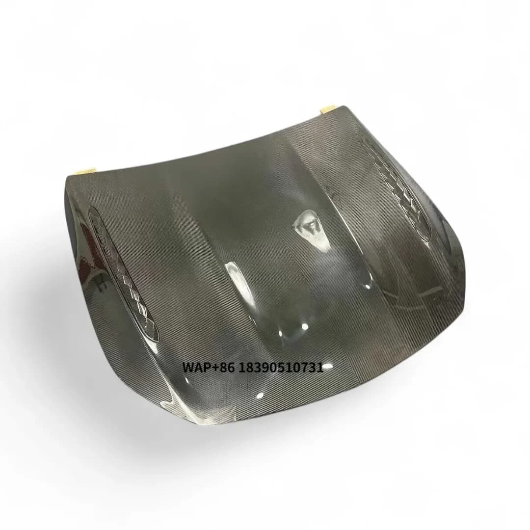 Vented Style Carbon Fiber Fibre Bonnet Hood for 2016  GT63