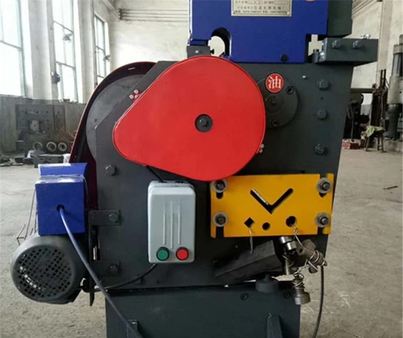 Small channel steel cutting and punching machine, multi-functional punching and shearing machine
