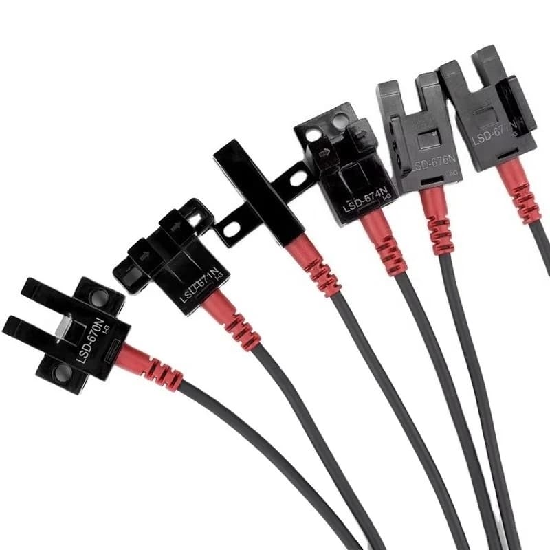 LSD-Slot High Quality Slot Miniature Photoelectric Switch Sensor 6 Types NPN PNP Infrared