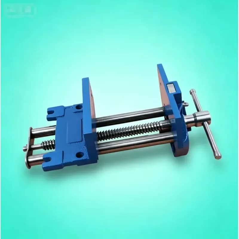 7 Inch Cast Iron Woodworking Vise Quick Release Lathe Table Clamp Adapter Heavy Duty Bench Vice for Carpenter DIY Tools Quick