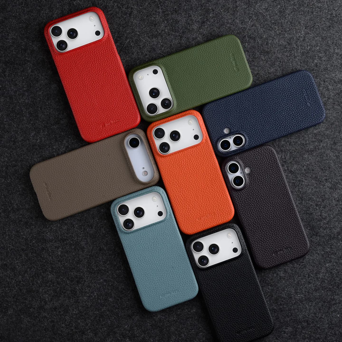 Premium Genuine Cowhide Leather Phone Cover for I Phone 18 17  Air 16 ProMax 16 Plus Magnetic Armor MagSafe Back Cover