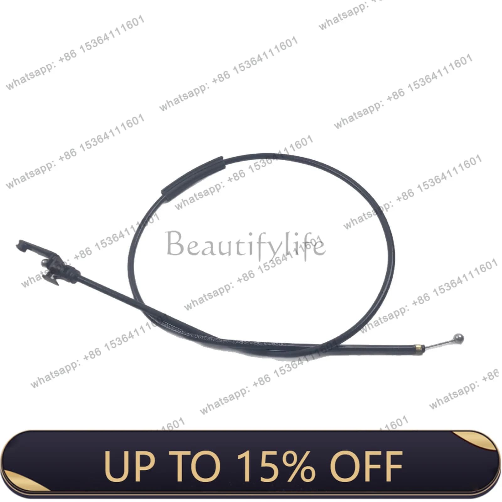 YJ Hood Release Cable 95551153100 Fit Porsche Cayenne 9PA1 2007-2010