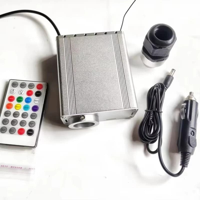 Light Kit Light Emitting Diode Fiber Optic Starlight Engine Fiber Optic Light for Automotive Ceiling Decoration
