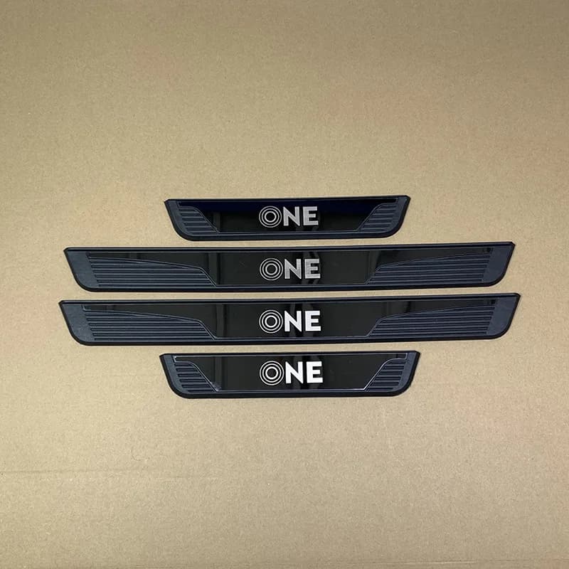 For MG ONE 2027 2026 2025 2024 2023 2022 Car Door Sill Plate Plastic Stainless Steel Protector Trim Sticker 3d Styling Auto Part