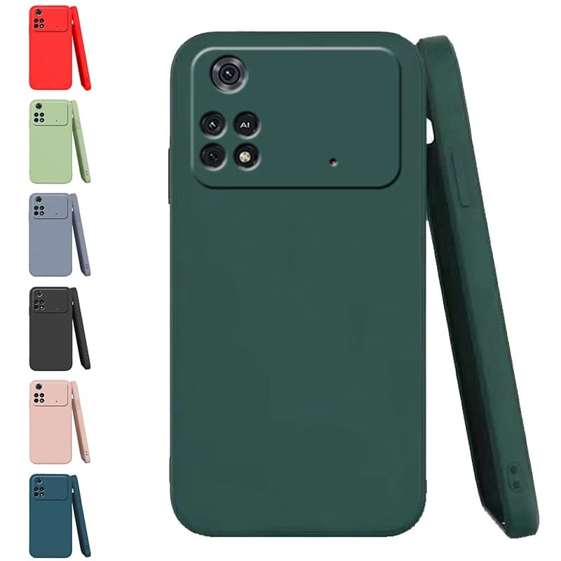 For Cover Xiaomi Poco M4 Pro 4G Case For Poco M4 Pro Capas Bumper Original Shockproof Soft Case For Poco X4 X3 M3 M4 Pro Fundas