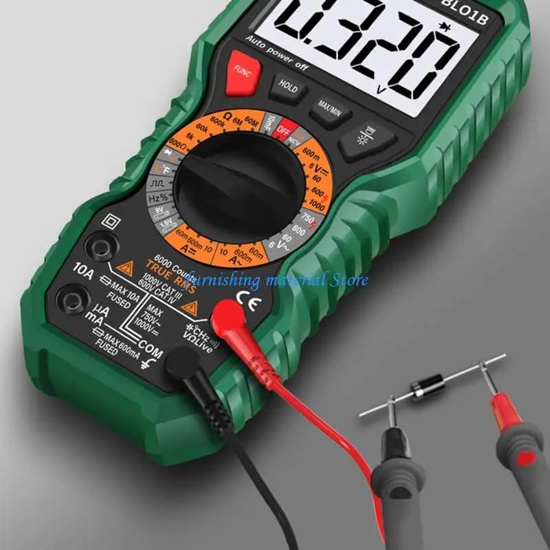 Y5GD High Precisions Anti Burn Digital Multimeter Tester Featuring ABS Housing