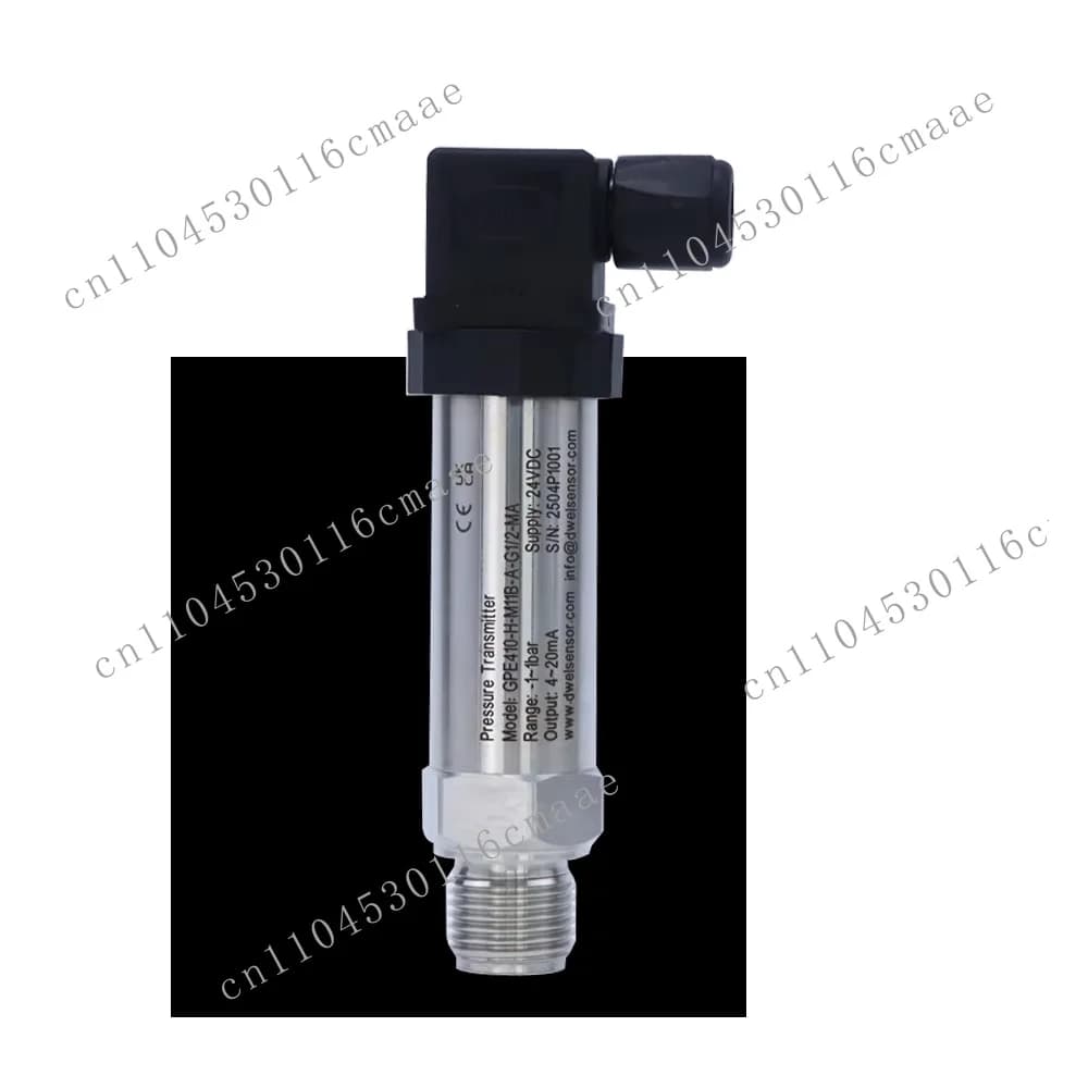 GPE400 Hydraulic Liquid RS485 4-20mA I2C 0-10V Absolute Meter Water Vapor Vacuum Sealed Pressure Transmitter