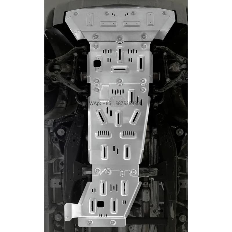 Factory Direct Silverado Accessories Skid Plates Aluminum-Magnesium Alloy for Off-Road Underbody Protection