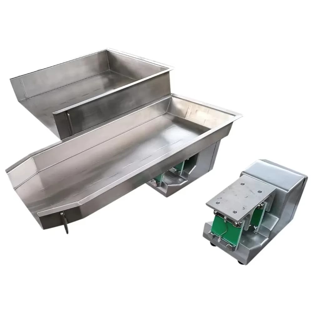 Wide Type Trough Feeder 10 kW 25 kg 1 Year Warranty