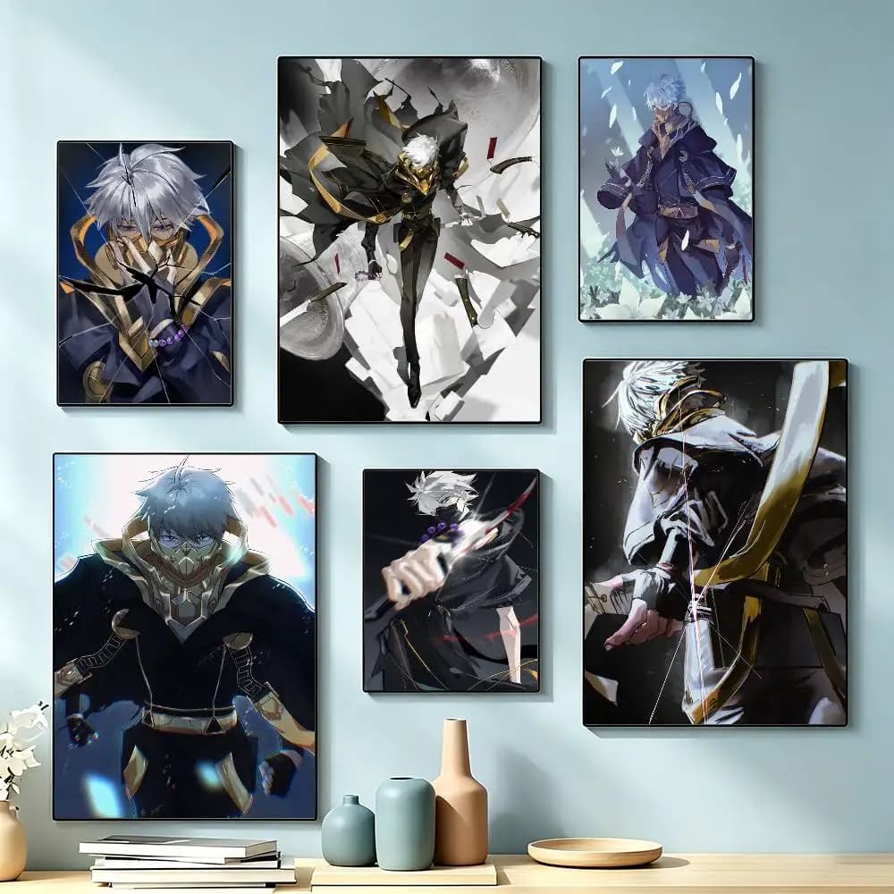 Anime T-To Be Hero G-Ghostblade  Poster Waterproof Wall Art Sticker For Bar Living Room Vintage Decor High Quality Print Gift