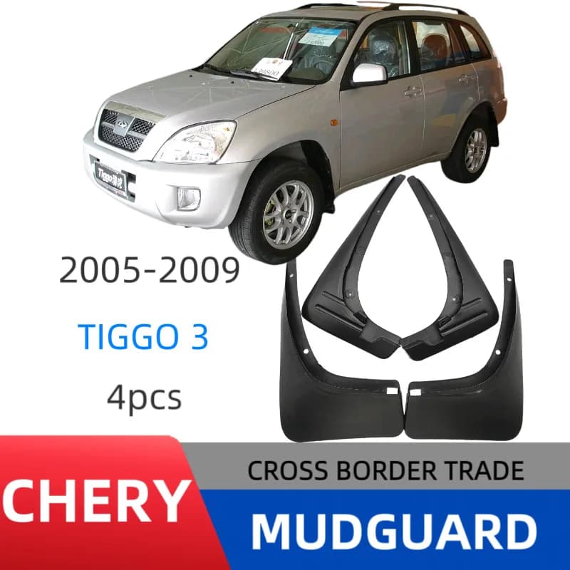 Suitable for Chery Tiggo 3 2005-2009 Mud Flaps Car Splash Guards Fender Protectors