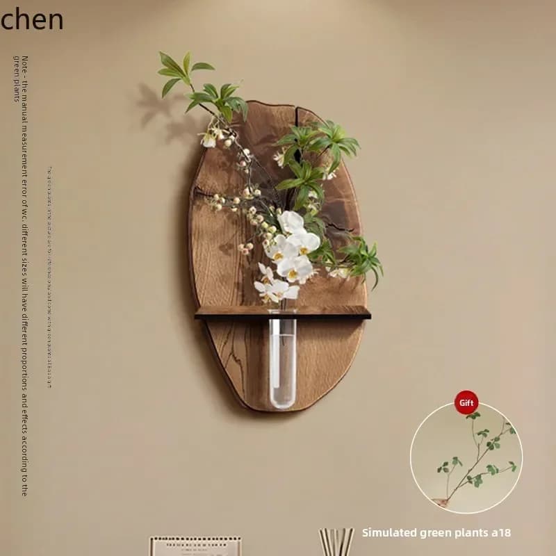 BJ-16 Restaurant Decorative Painting Hydroponic Green Plant Entryway Entrance Wall Art 3D TV Background Wall Hanging Painting